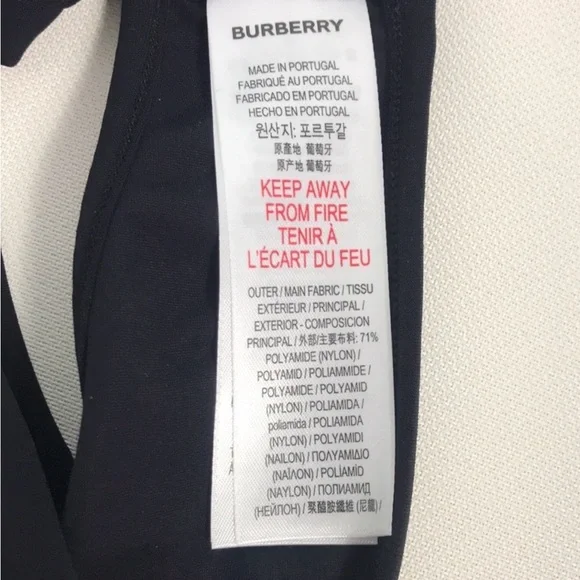 Burberry horse ferry print swim suit 2 pieces XS - Picture 4 of 8